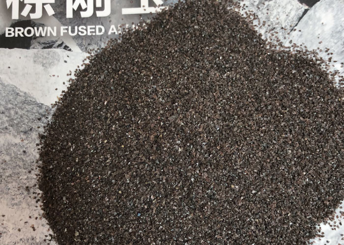 Material de la voladura abrasiva usado para pulir con chorro de arena el corindón F36 F46 de Brown